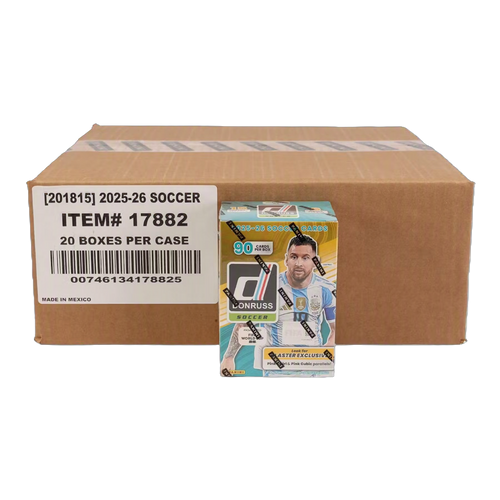2025/26 Panini Donruss Road to FIFA World Cup Soccer Hobby 20-Blaster Case