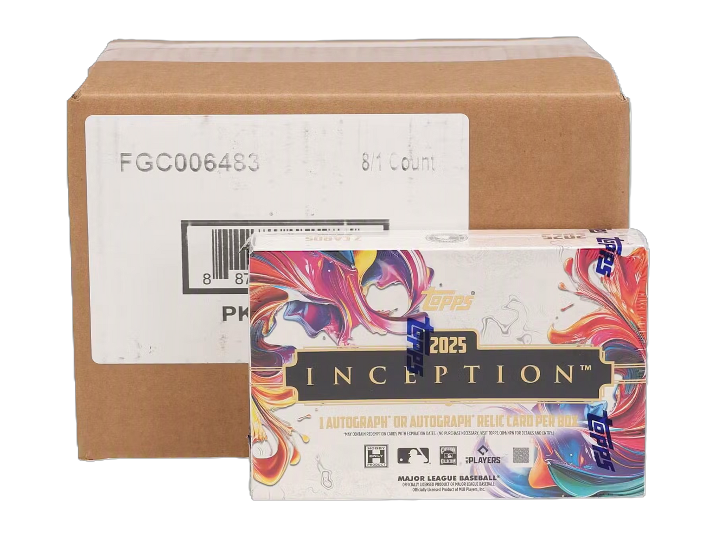 2025 Topps Inception Baseball Hobby 8-Box Case