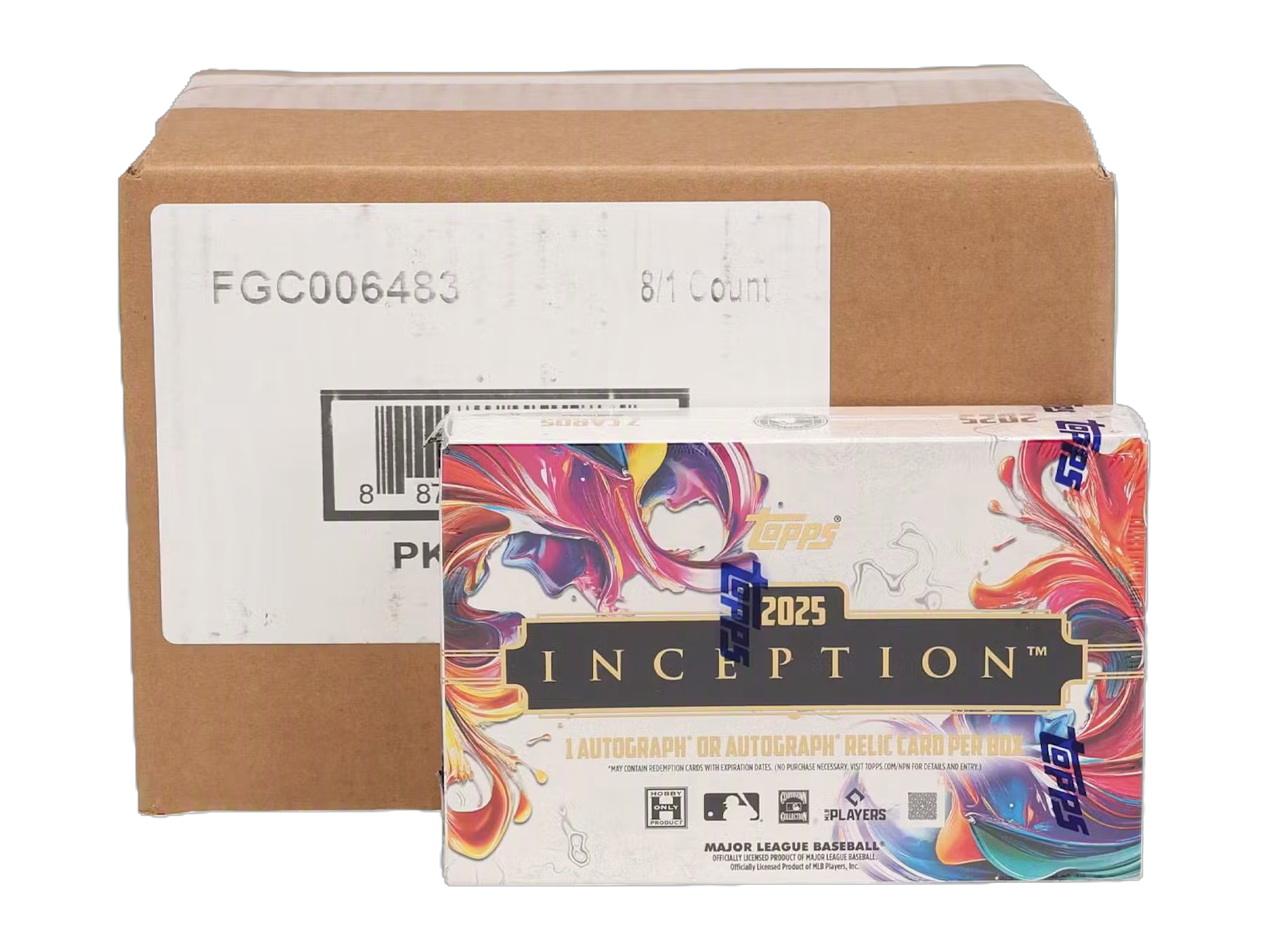 2025 Topps Inception Baseball Hobby 8-Box Case