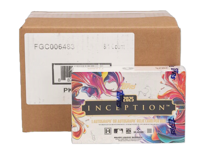 2025 Topps Inception Baseball Hobby 8-Box Case