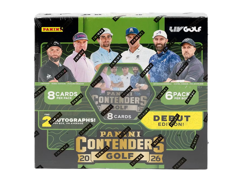 2026 Panini Contenders LIV Golf Hobby Box