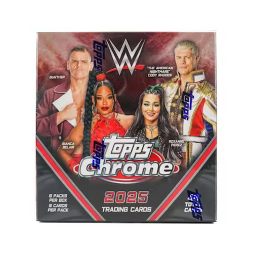 2025 Topps Chrome WWE Wrestling Mega Box