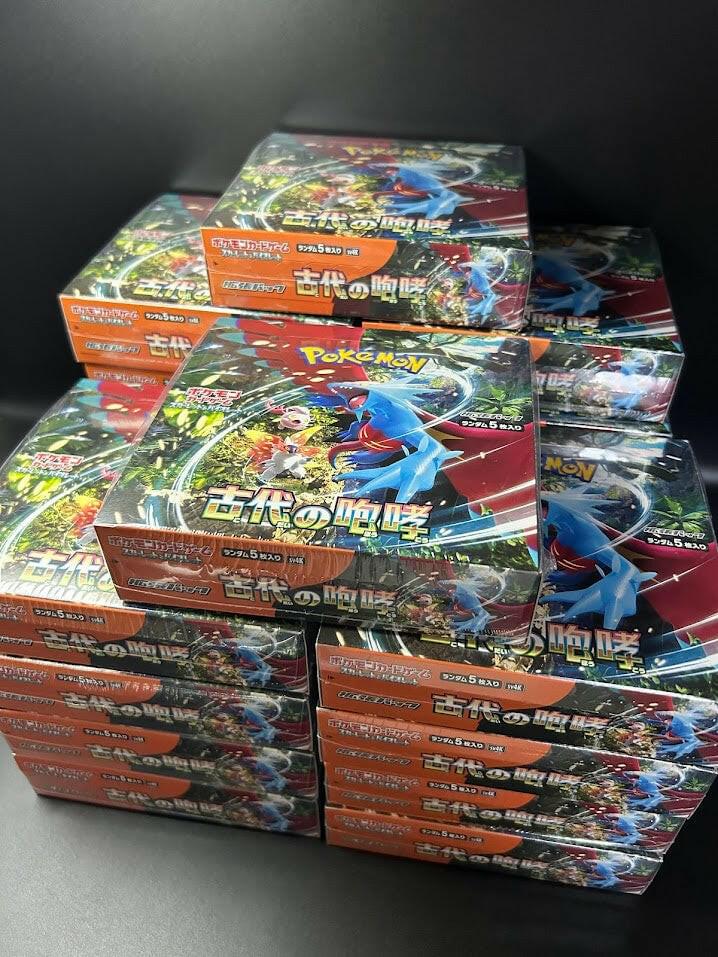 【SV4K】Ancient Roar Booster TCG BOX & CASE〔Factory Sealed〕