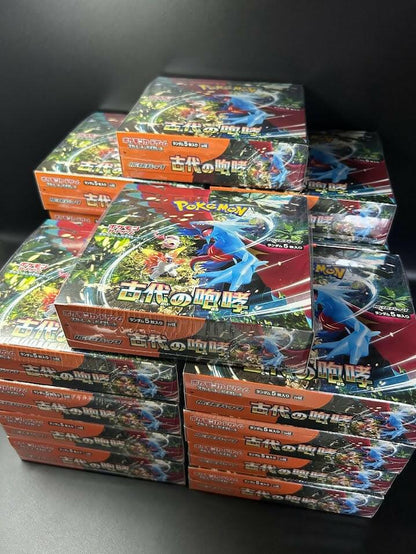 【SV4K】Ancient Roar Booster TCG BOX & CASE〔Factory Sealed〕