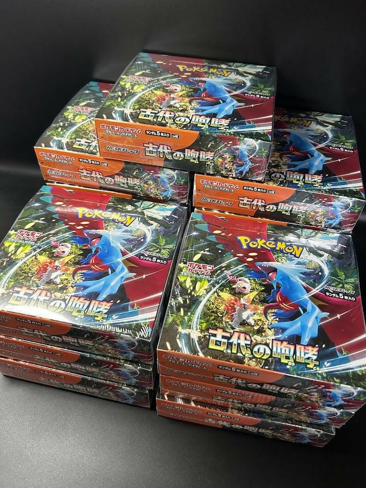 【SV4K】Ancient Roar Booster TCG BOX & CASE〔Factory Sealed〕