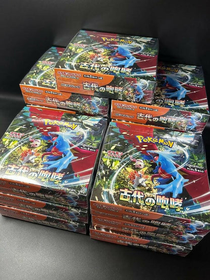 【SV4K】Ancient Roar Booster TCG BOX & CASE〔Factory Sealed〕