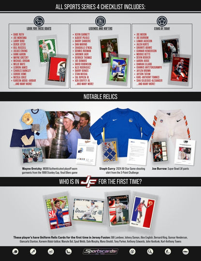Jersey Fusion All Sports Edition Series 4 Case - (100) Sealed Boxes