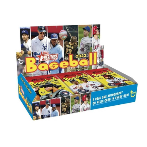 2022 Topps Heritage Baseball Hobby Box