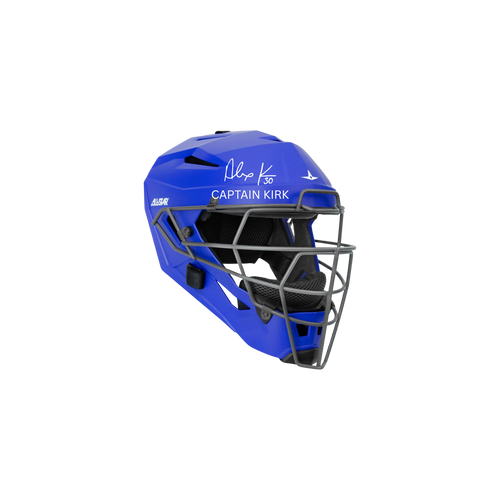 Alejandro Kirk Toronto Blue Jays Autographed "CAPTAIN KIRK" Catchers Mask
