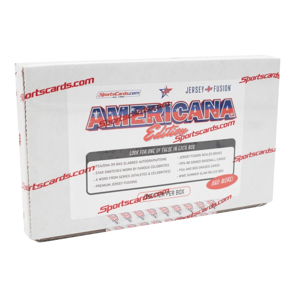 Americana Edition Case- (1) Graded/Autograph/Word or Material Item Per Box - (32) Boxes