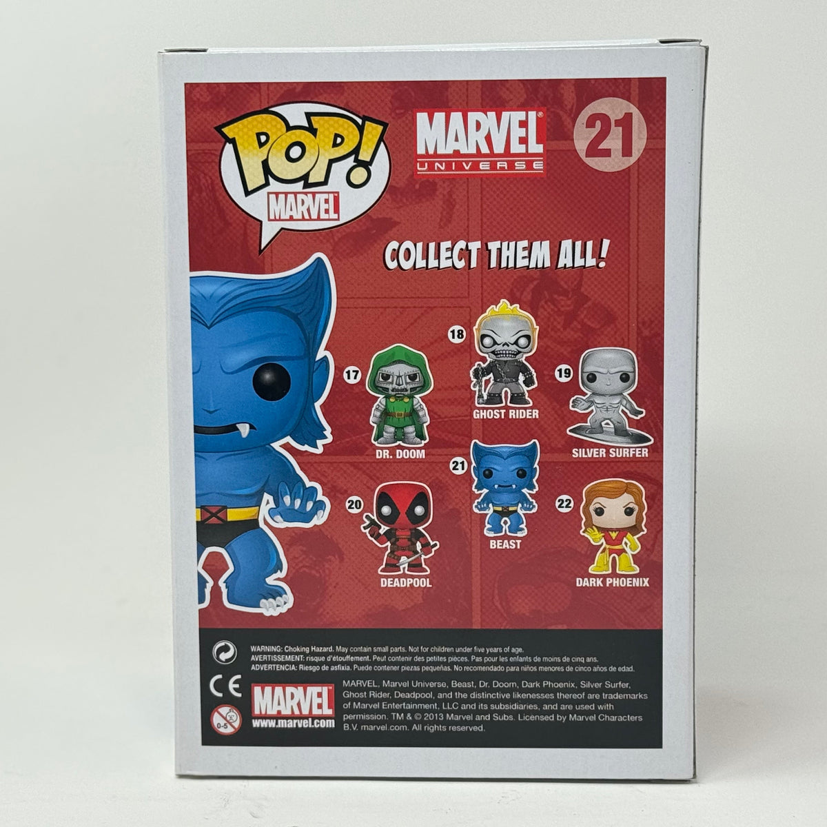 The Beast, Flocked, Gemini Collectables Exclusive, LE240, #21,  (Condition 7.5/10)