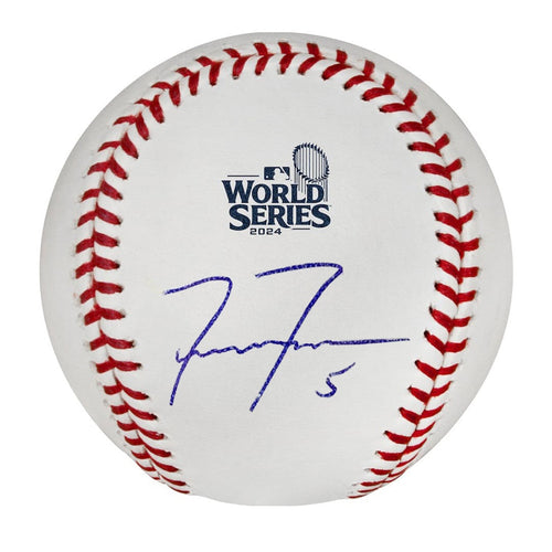 Freddie Freeman Autographed 2024 WS Logo Baseball