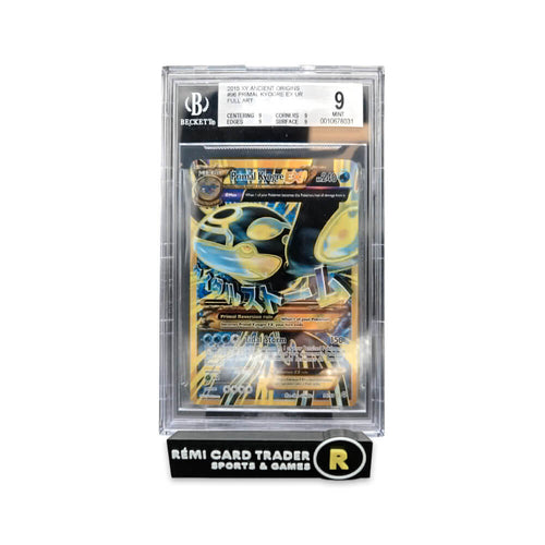 POKÉMON 2015 PRIMAL KYOGRE EX (XY ANCIENT ORIGINS) #96 BECKETT MINT 9