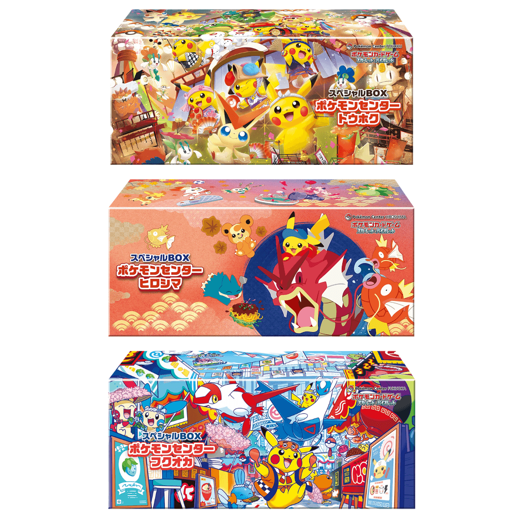 Pokémon Center Scarlet & Violet Special TCG BOX〔Factory Sealed〕