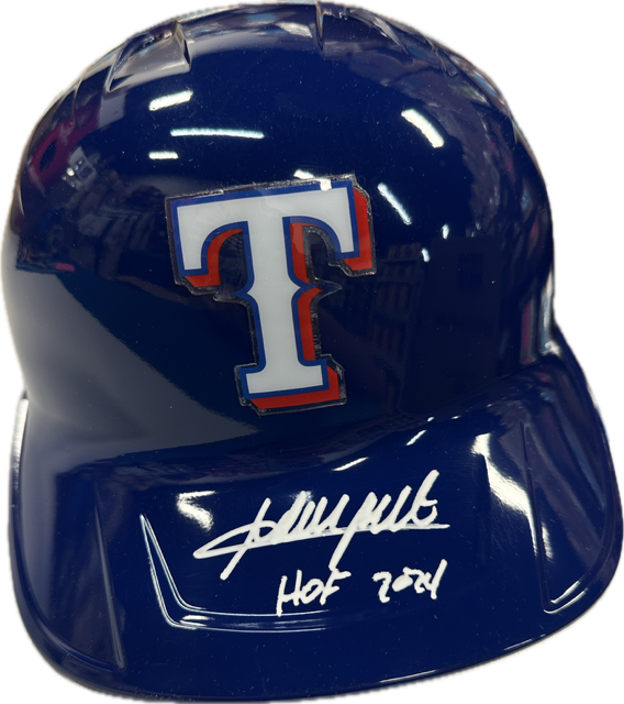 Adrian Beltre Autographed "HOF 24" Rangers Batting Helmet