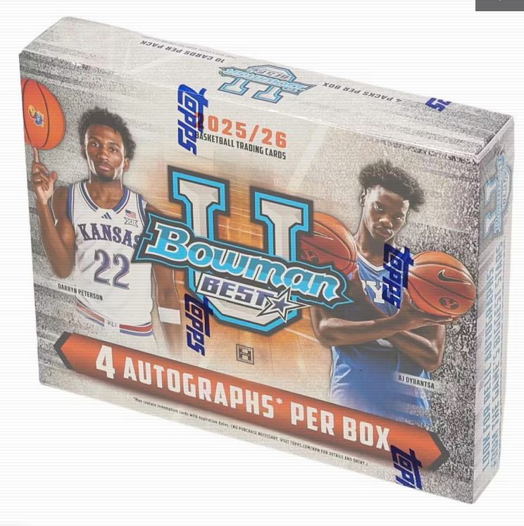 2025/26 Bowman University Best Basketball Hobby Box