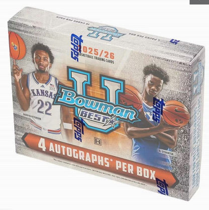 2025/26 Bowman University Best Basketball Hobby Box