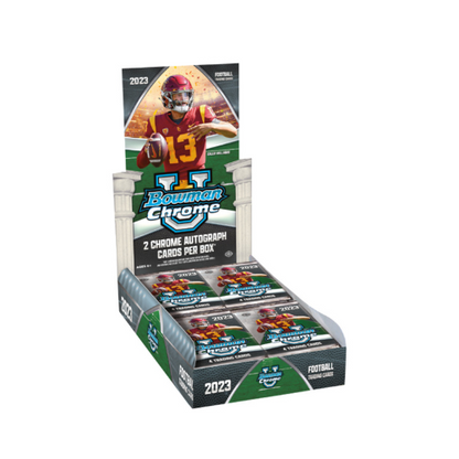 2023 Bowman University Chrome Football Hobby Box
