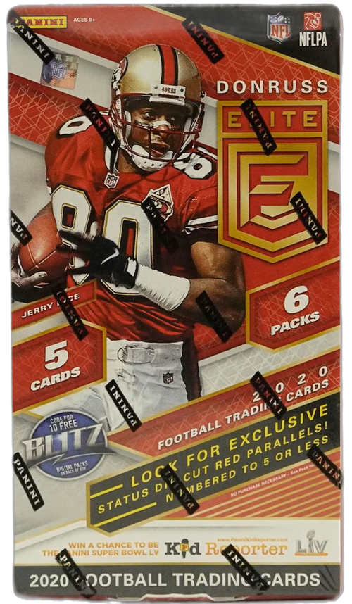 2020 Panini Donruss Elite Football Asia Tmall Edition Hobby Box