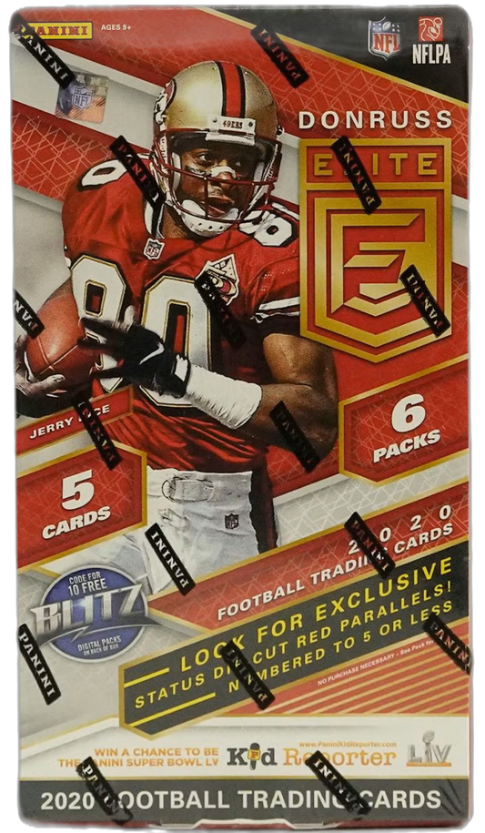 2020 Panini Donruss Elite Football Asia Tmall Edition Hobby Box