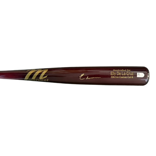 Elly De La Cruz Autographed Cherry Marucci Game Model Bat