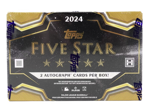 2024 Topps Five Star Baseball Hobby Box