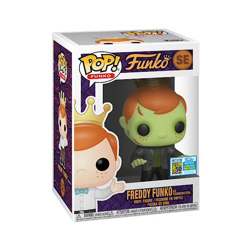 Freddy Funko As Frankenstein, 2019 SDCC, LE350, #SE, (Condition 8/10)