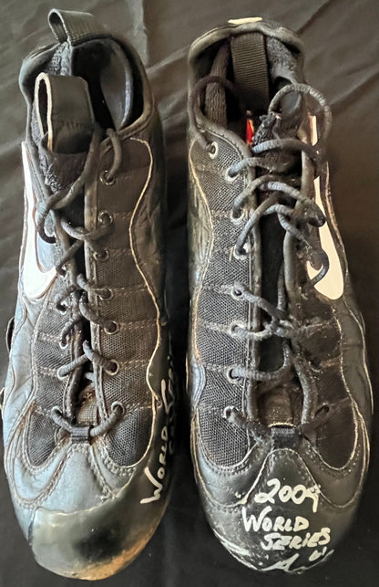 Bronson Arroyo Autographed Game Used Cleats - Player's Closet Project