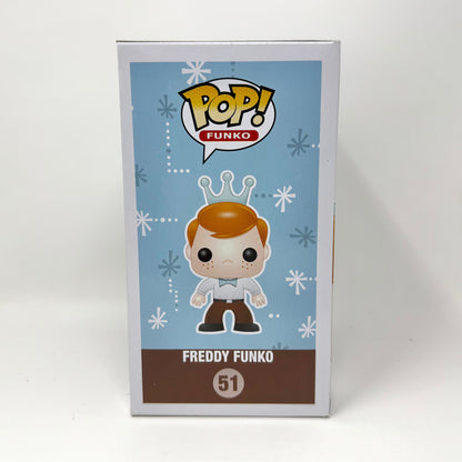 Freddy Funko, Fred Flintstone, Yellow, Signed by Brian Mariotti, 2016 SDCC, LE24, #51, (Condition 8/10)