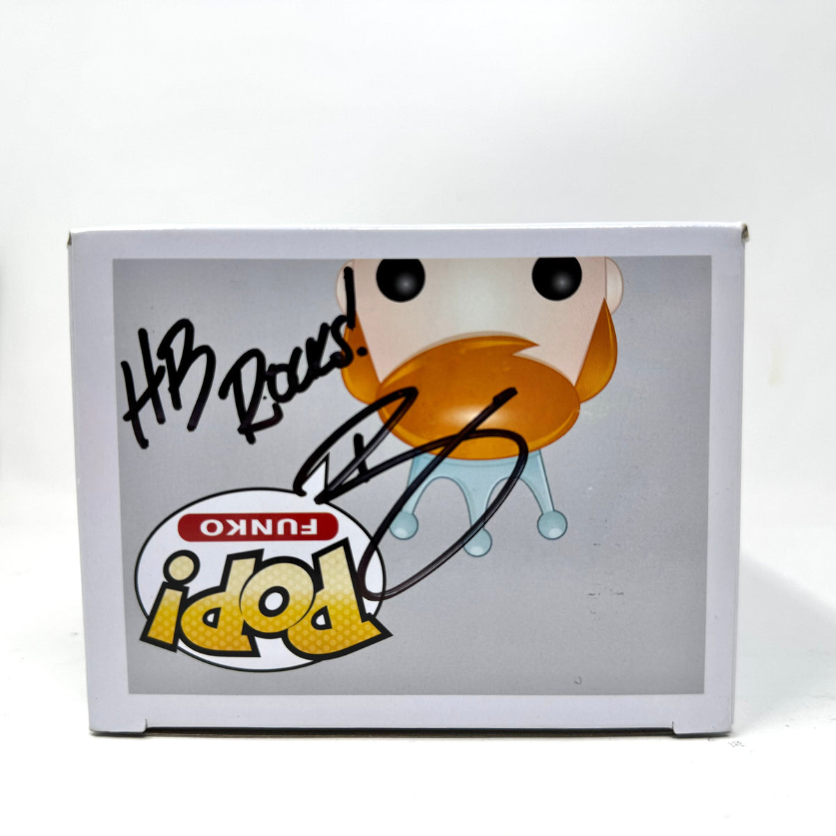 Freddy Funko, Fred Flintstone, Yellow, Signed by Brian Mariotti, 2016 SDCC, LE24, #51, (Condition 8/10)