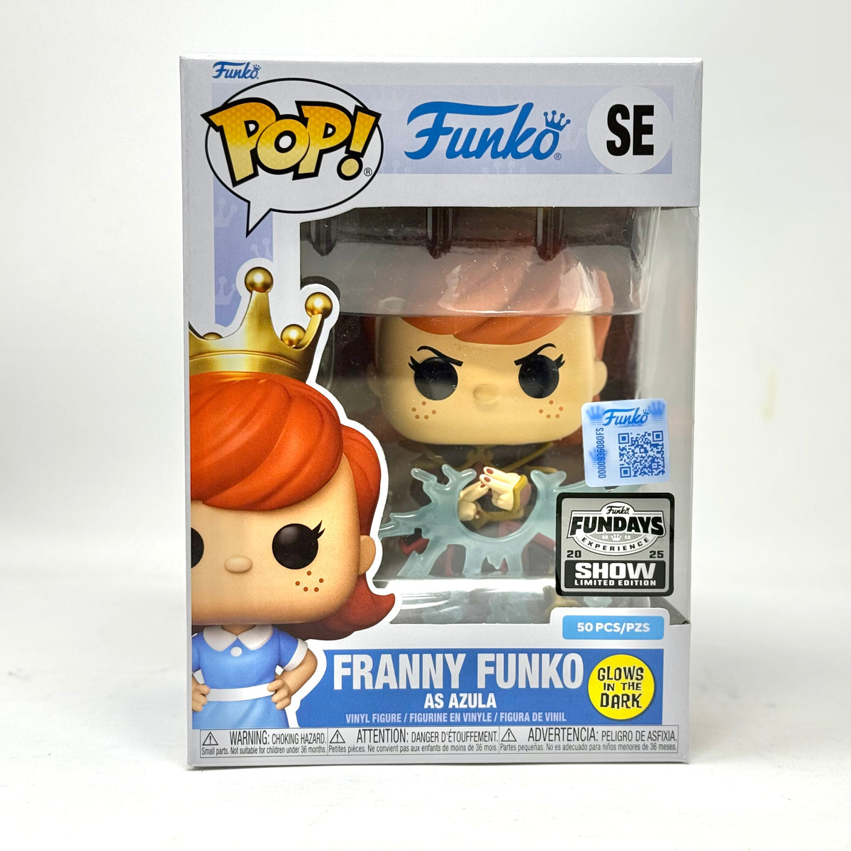 Franny Funko As Azula, Glow, 2025 Fundays Experience, LE50, #SE, (Condition 8/10)