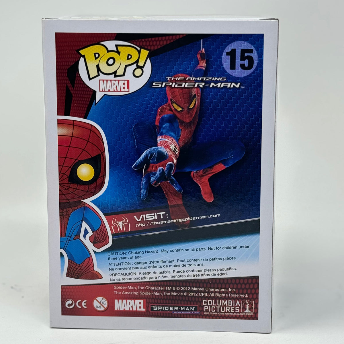 Spider-Man, Glow, Chase, Japan Exclusive, LE1000, #15, (Condition 7/10)