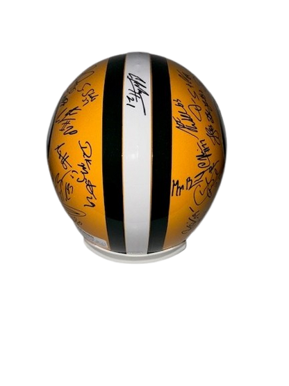 Green Bay Packers Team Signed Replica Helmet