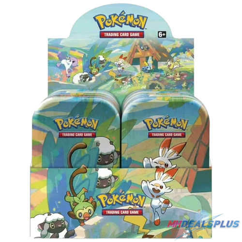 Pokemon Galar Pals Mini Tin Display (H24) Chilling Reign + Lost Origin