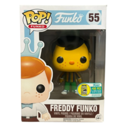 Freddy Funko, Bert, Sesame Street, 2016 SDCC, LE400, #07, (Condition 8/10)