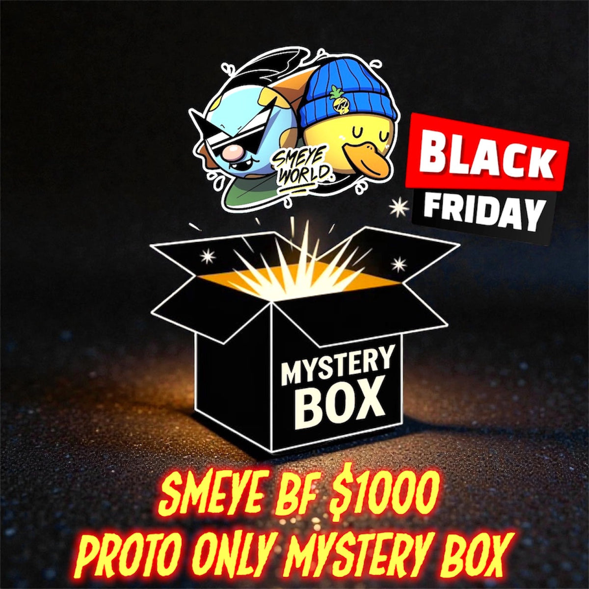 Smeye BF Funko PROTOTYPE ONLY $1000 Mystery Box