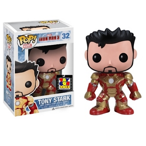 Tony Stark, Unmasked, 2013 ToyCon, #32, (Condition 6.5/10)