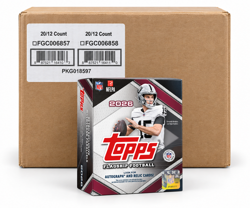 2026 Topps Football Mega 20-Box Case