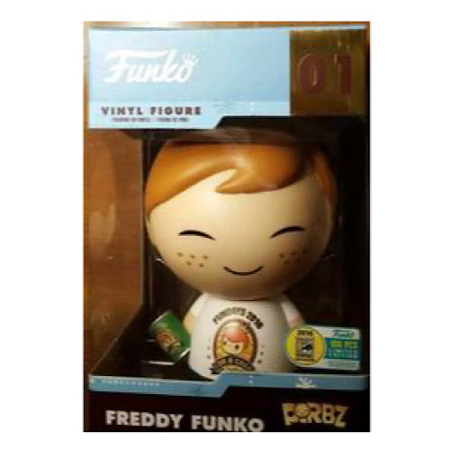 Freddy Funko, Can Of Corn, Dorbz XL, 2016 SDCC Exclusive, LE100, #01, (Condition 8/10)
