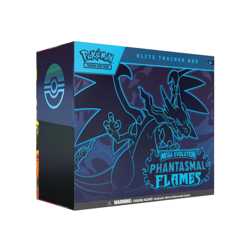 Pokemon Mega Evolution Phantasmal Flames Elite Trainer Box