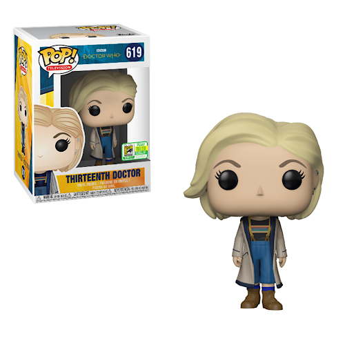 Thirteenth Doctor, First To Market, 2018 SDCC Exclusive, LE1300, #619, (Condition 8/10)
