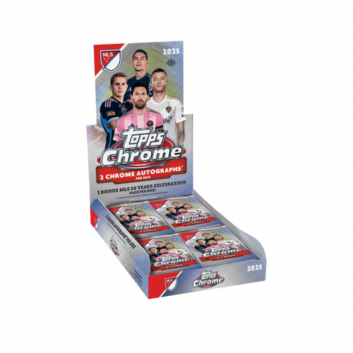 2025 Topps MLS Chrome Soccer Hobby Box