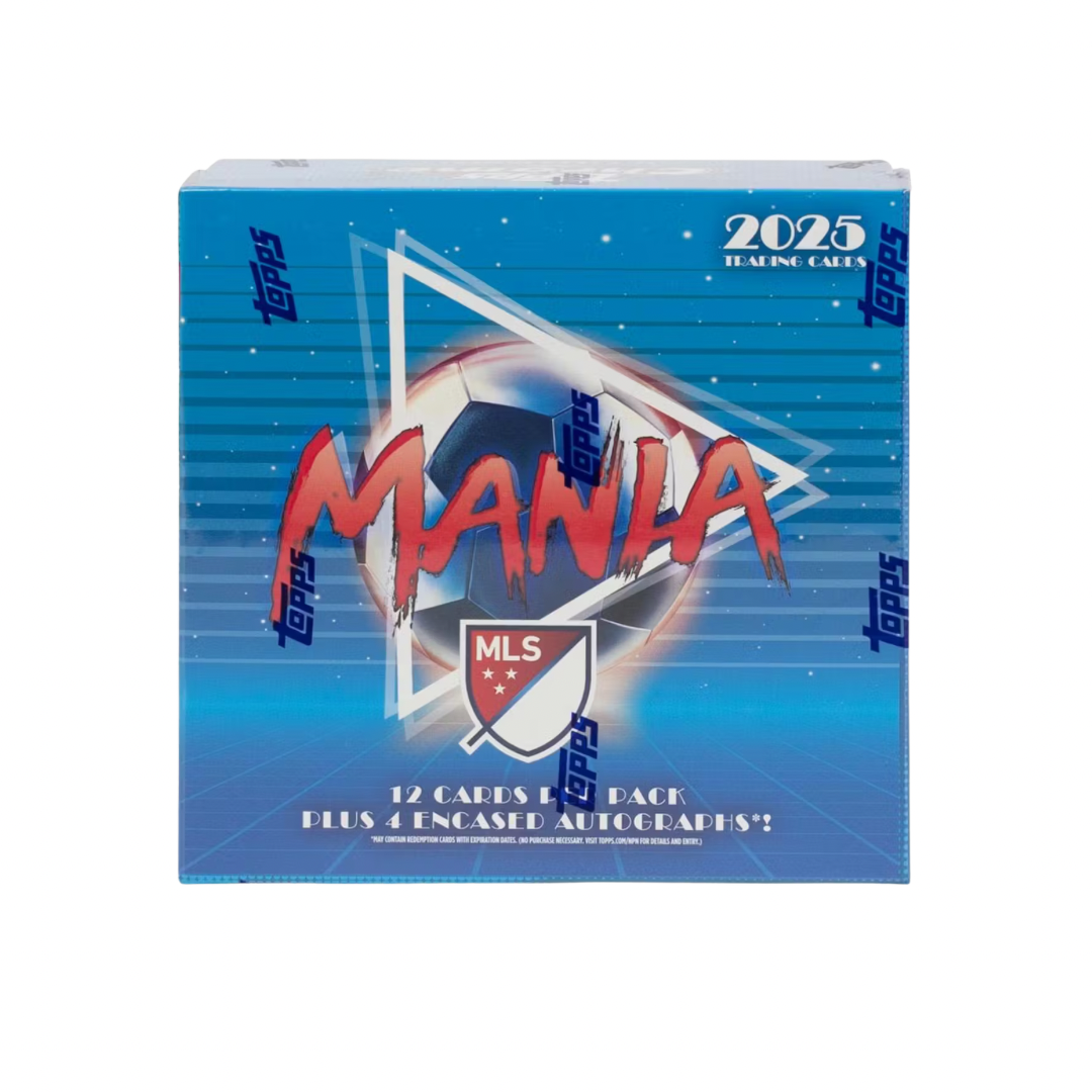 2025 Topps MLS Chrome Soccer Mania Box