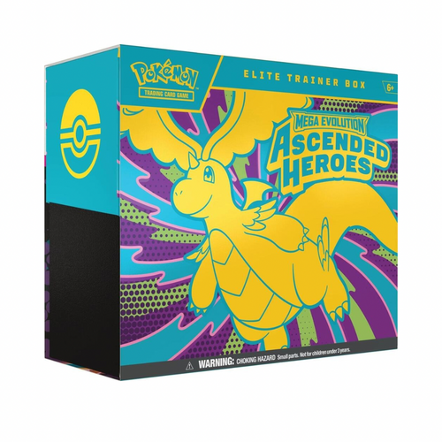 Pokemon Mega Evolution Ascended Heroes Elite Trainer Box