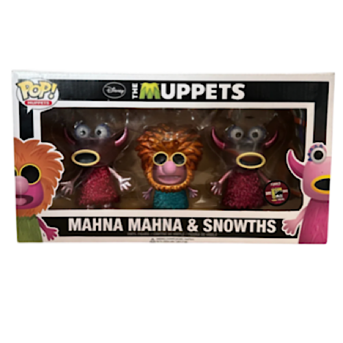 Mahna Mahna & Snowths, 2012 SDCC, Missing JJL, LE 480, 3-Pack, (Condition 8/10)