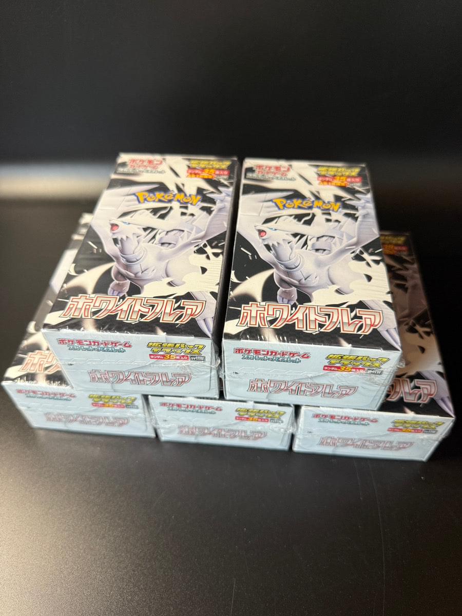 【SV11W】White Flare Deluxe Booster TCG BOX & CASE〔Factory Sealed〕