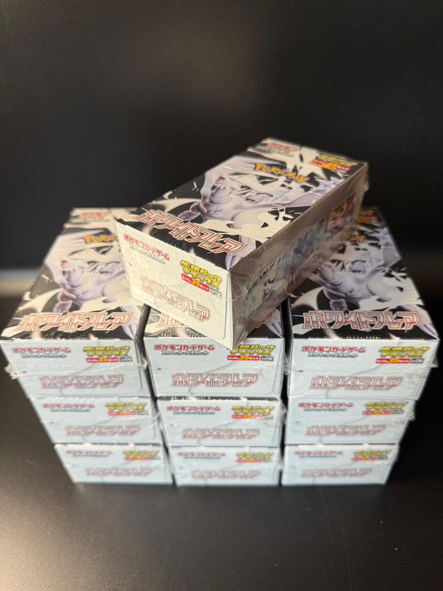 【SV11W】White Flare Deluxe Booster TCG BOX & CASE〔Factory Sealed〕