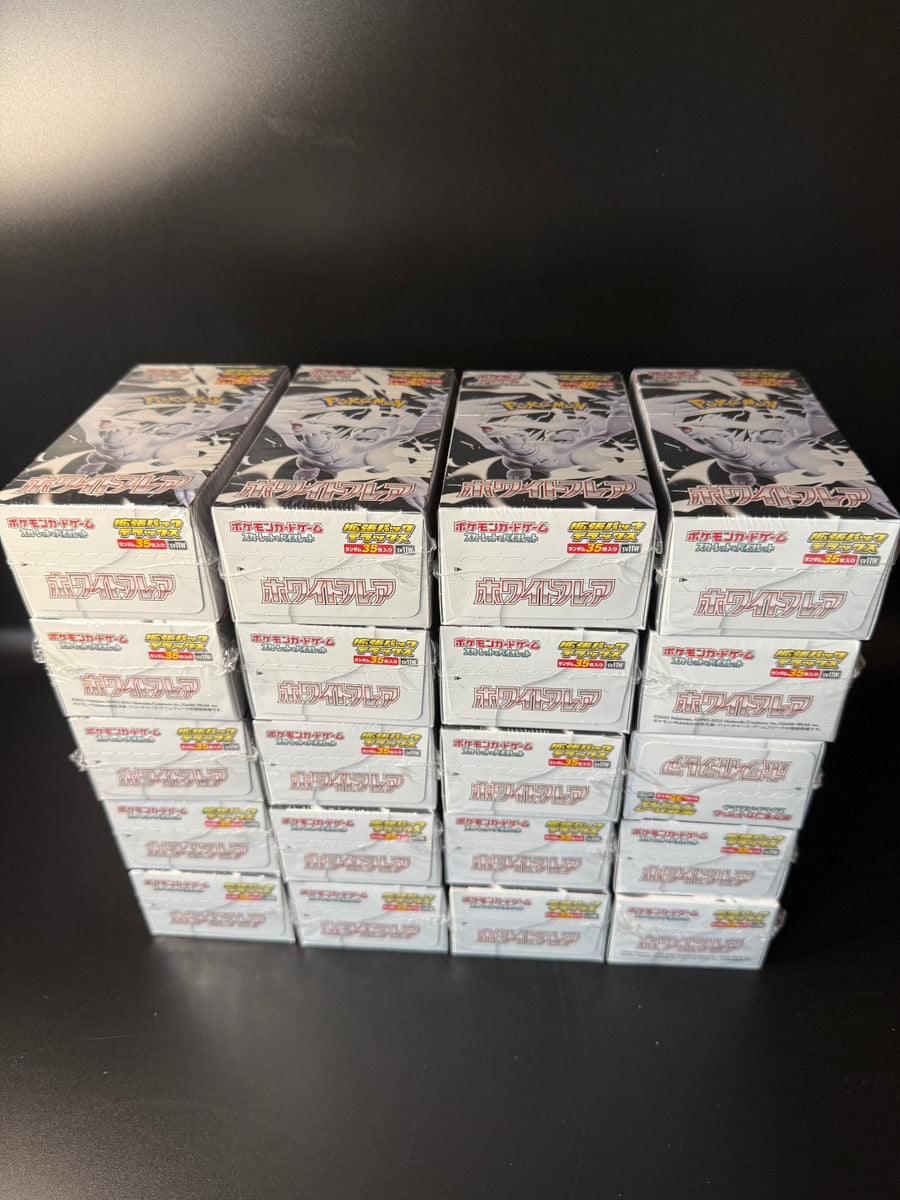 【SV11W】White Flare Deluxe Booster TCG BOX & CASE〔Factory Sealed〕