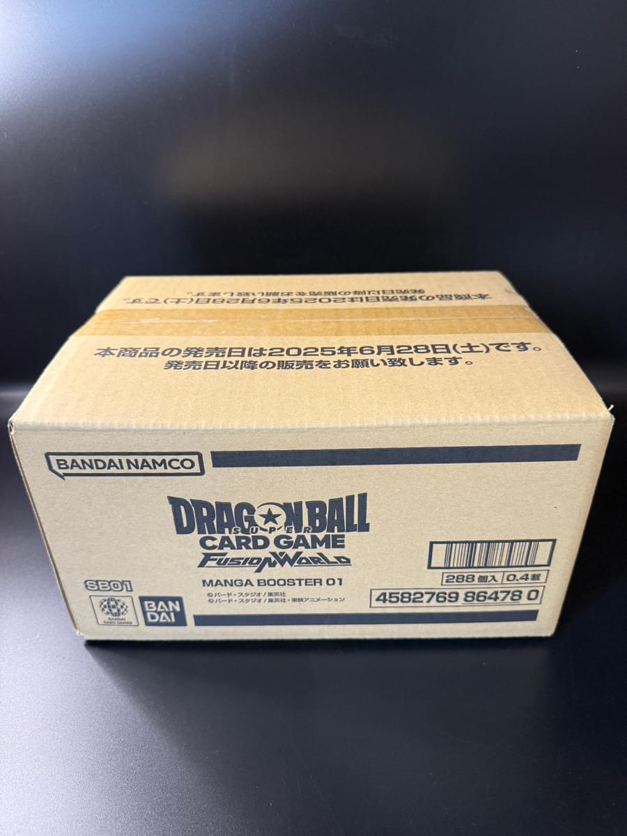 【SB-01】MANGA BOOSTER 01 Booster TCG BOX & CASE〔Factory Sealed〕