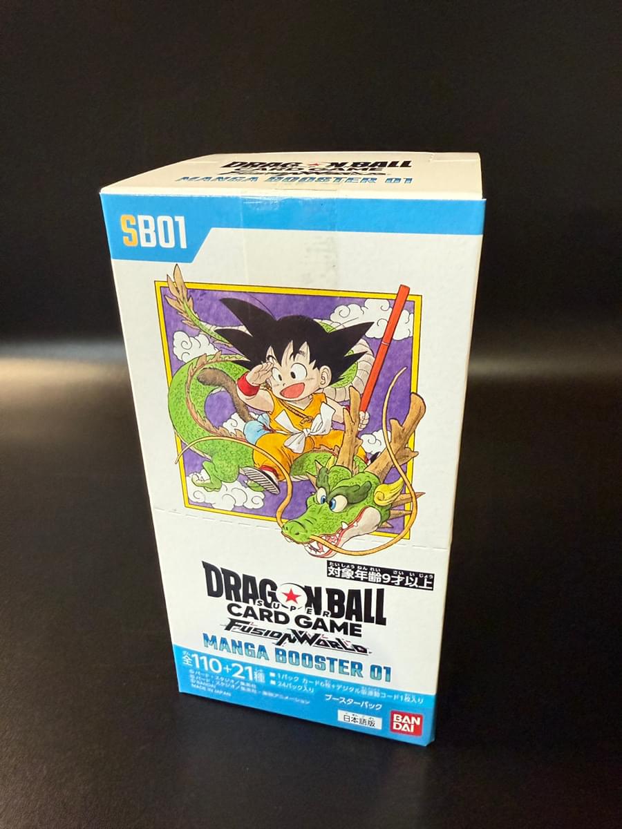【SB-01】MANGA BOOSTER 01 Booster TCG BOX & CASE〔Factory Sealed〕